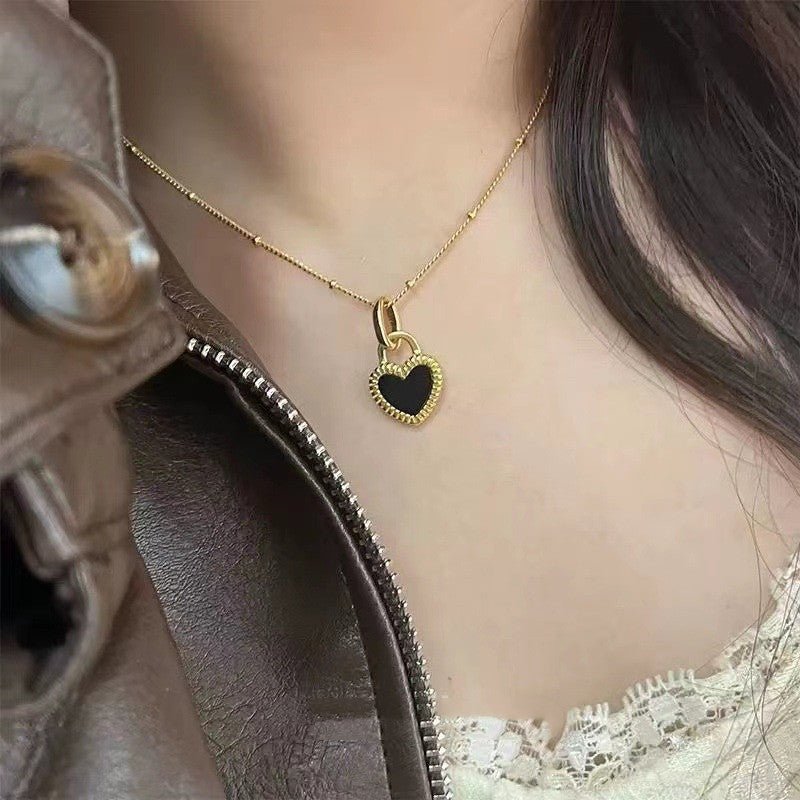 Black And White Double Sided Love - Chain - OALEA