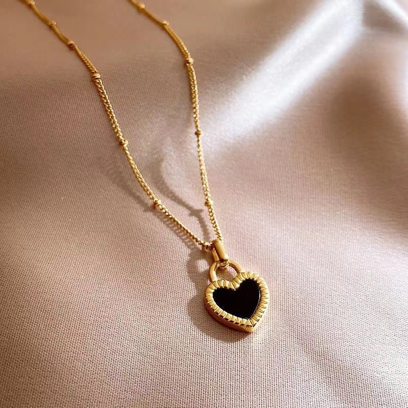 Black And White Double Sided Love - Chain - OALEA