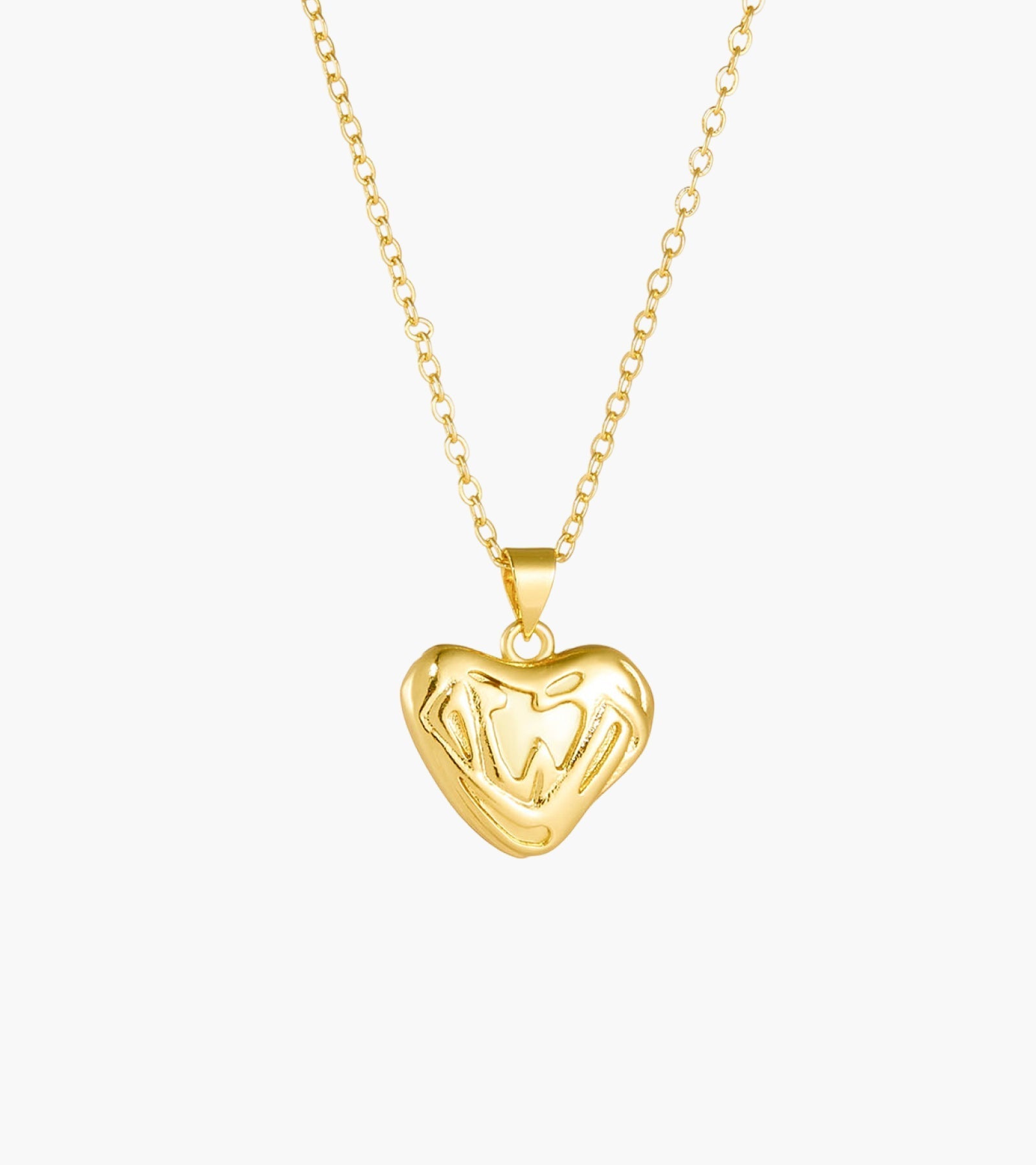 Golden Heart - Halskette - OALEA