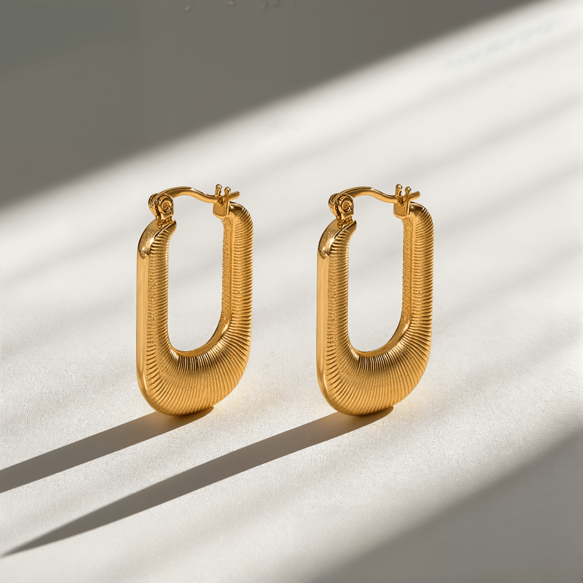 Goldene Linien - Ohrringe - OALEA