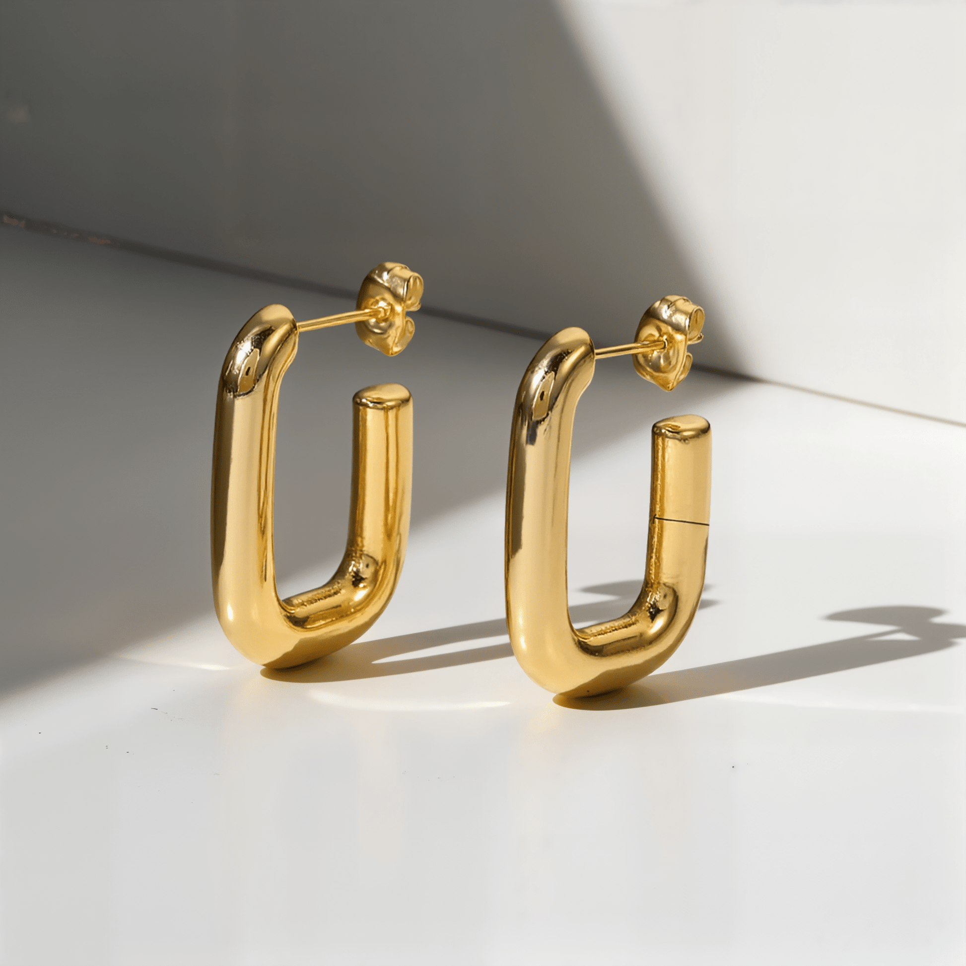 Klar & Gold - Ohrringe - OALEA