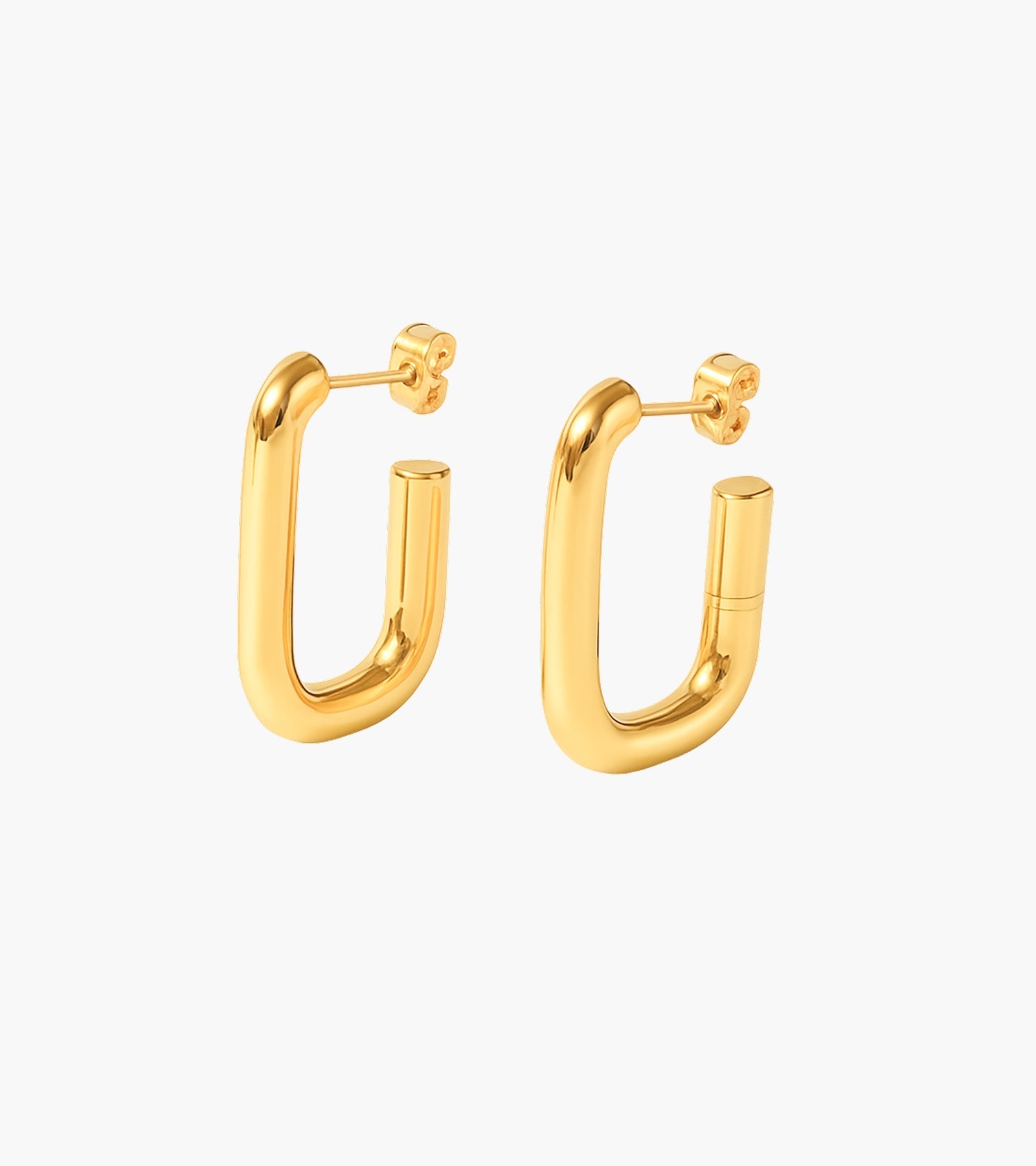 Klar & Gold - Ohrringe - OALEA