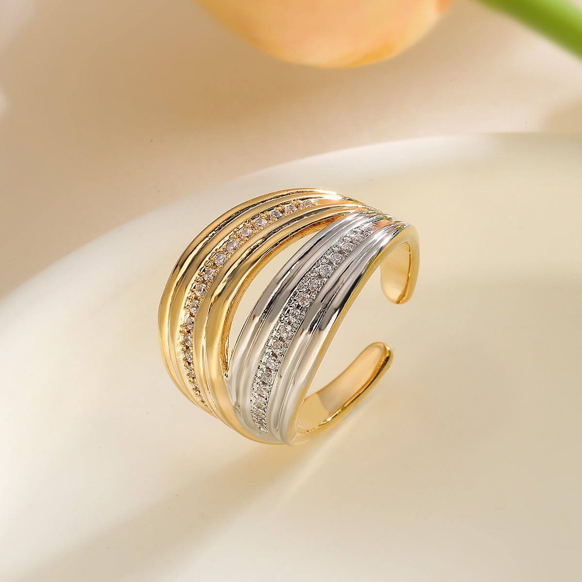 Two - color Electroplated Ring - OALEA