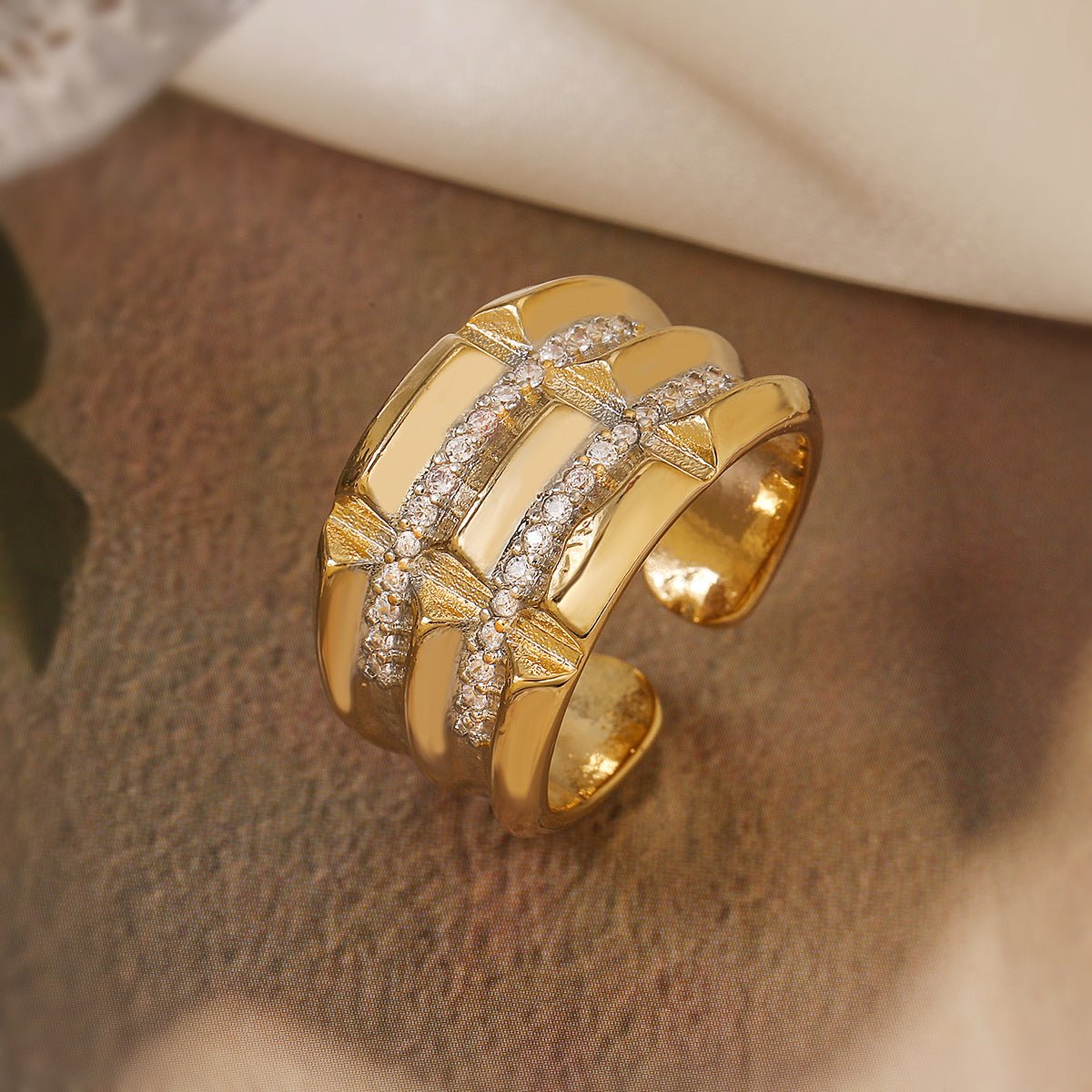 Two - color Electroplated Ring - OALEA