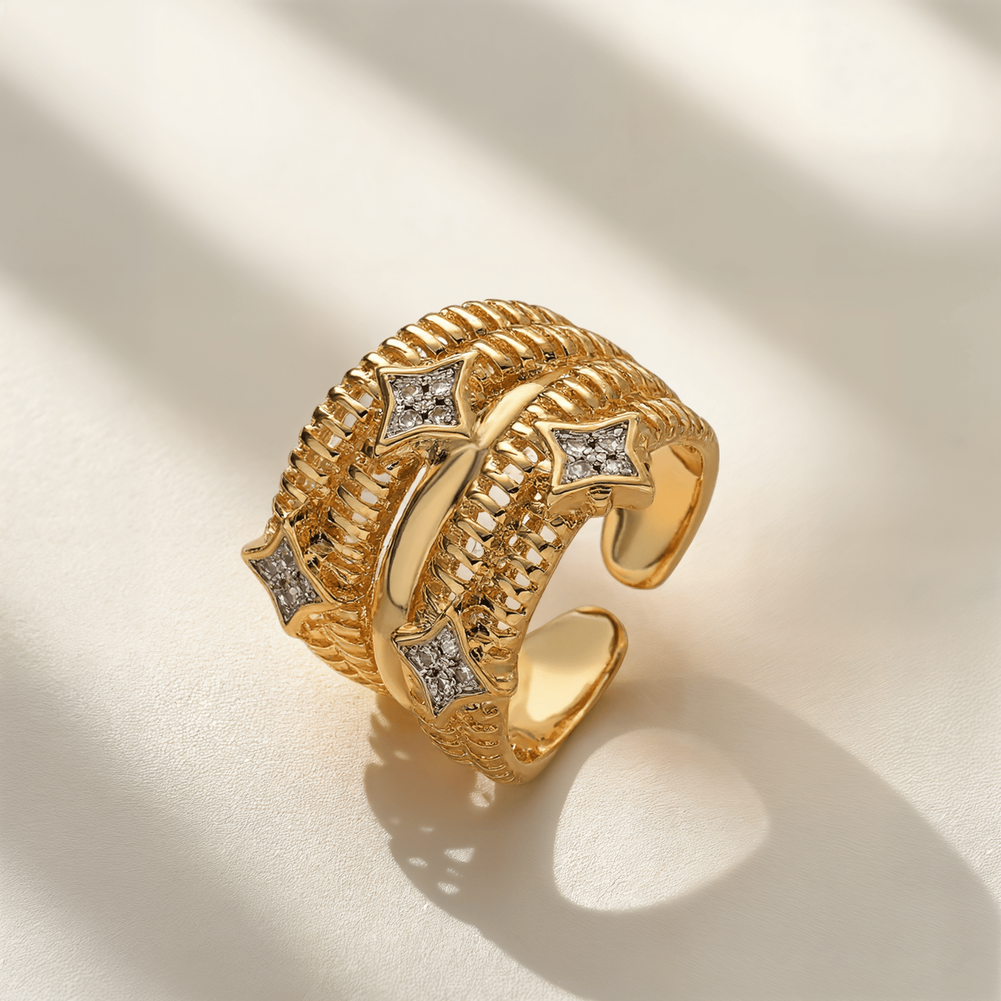 Two - color Electroplated Ring - OALEA