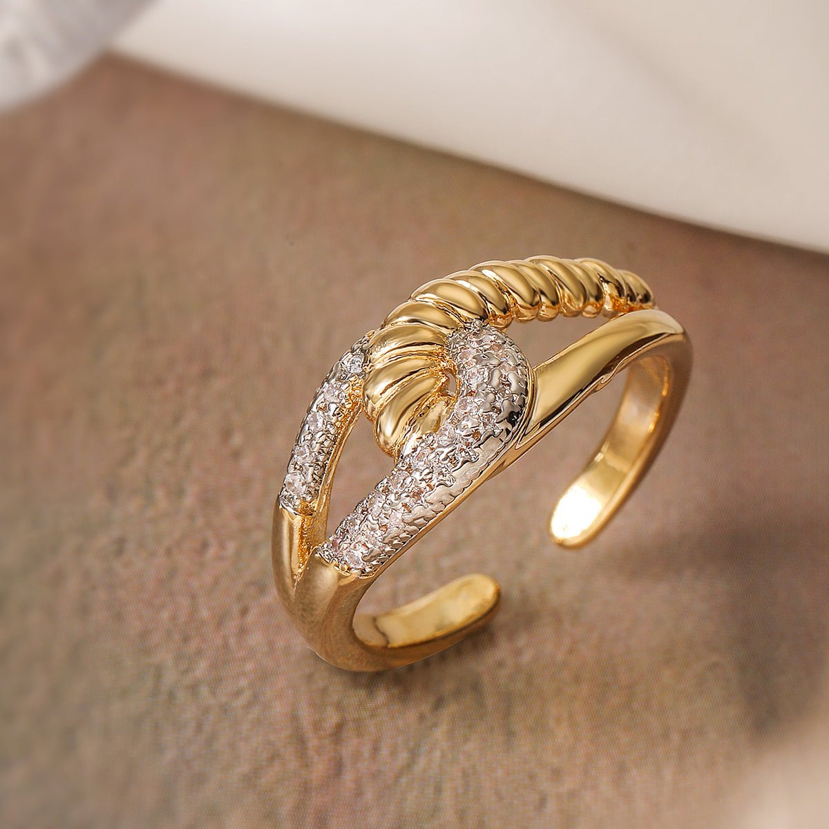 Two - color Electroplated Ring - OALEA