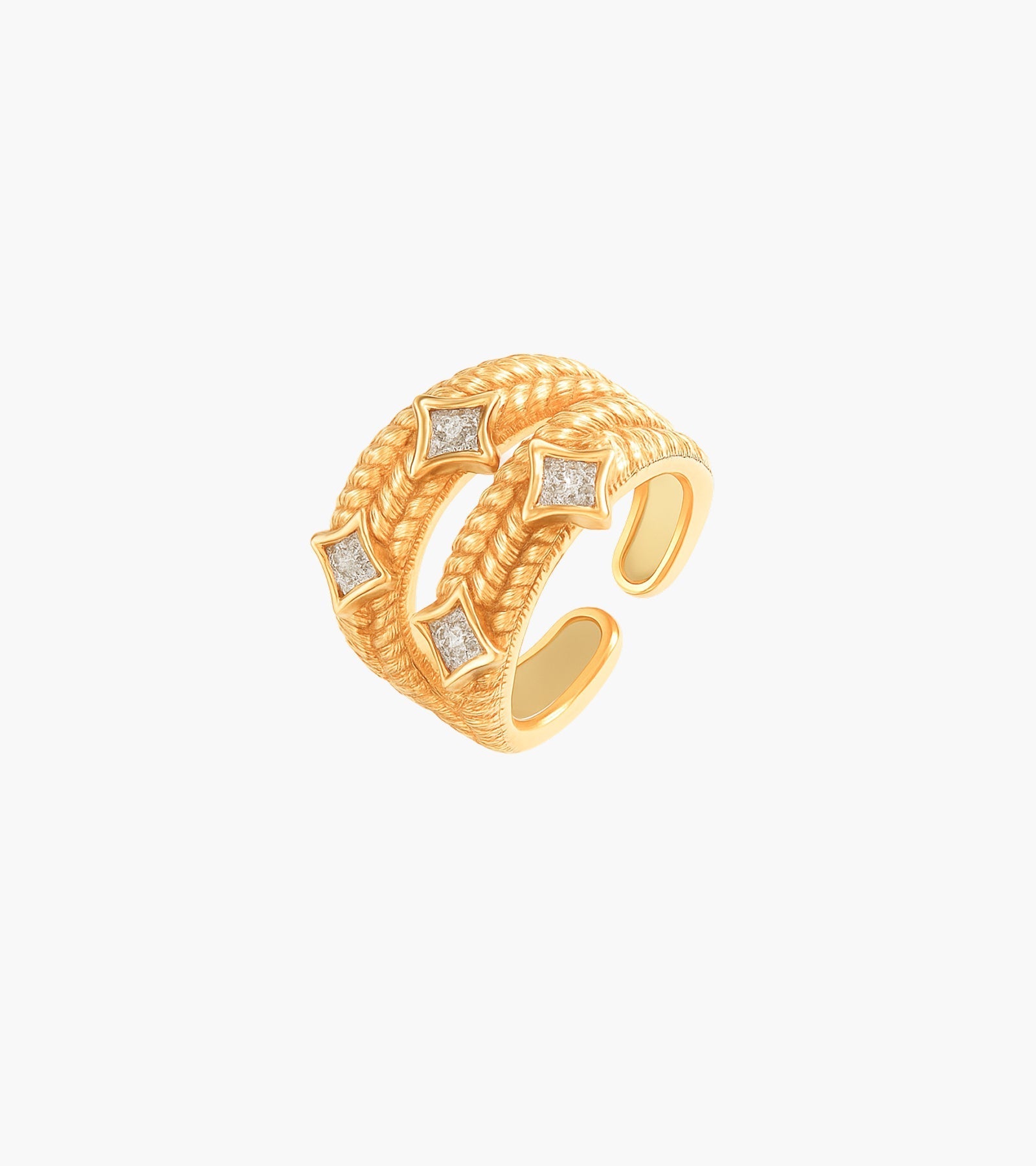 Two - color Electroplated Ring - OALEA